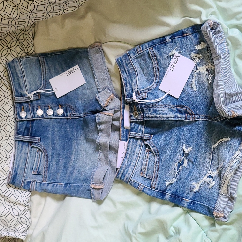 Womans/Juniors Velvet denim shorts sz XS